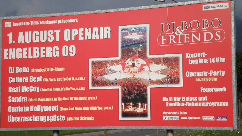 Greatest Hits Open Air 2009 in Engelberg
