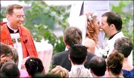 DJ BoBo und Nancy beim Jawort