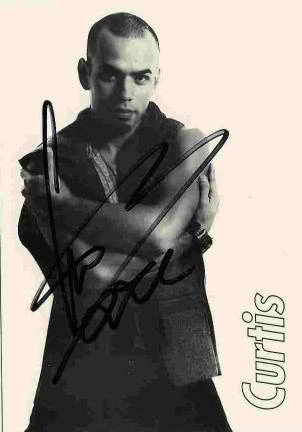Autogrammkarte Curtis – Mystasia Tour 1999
