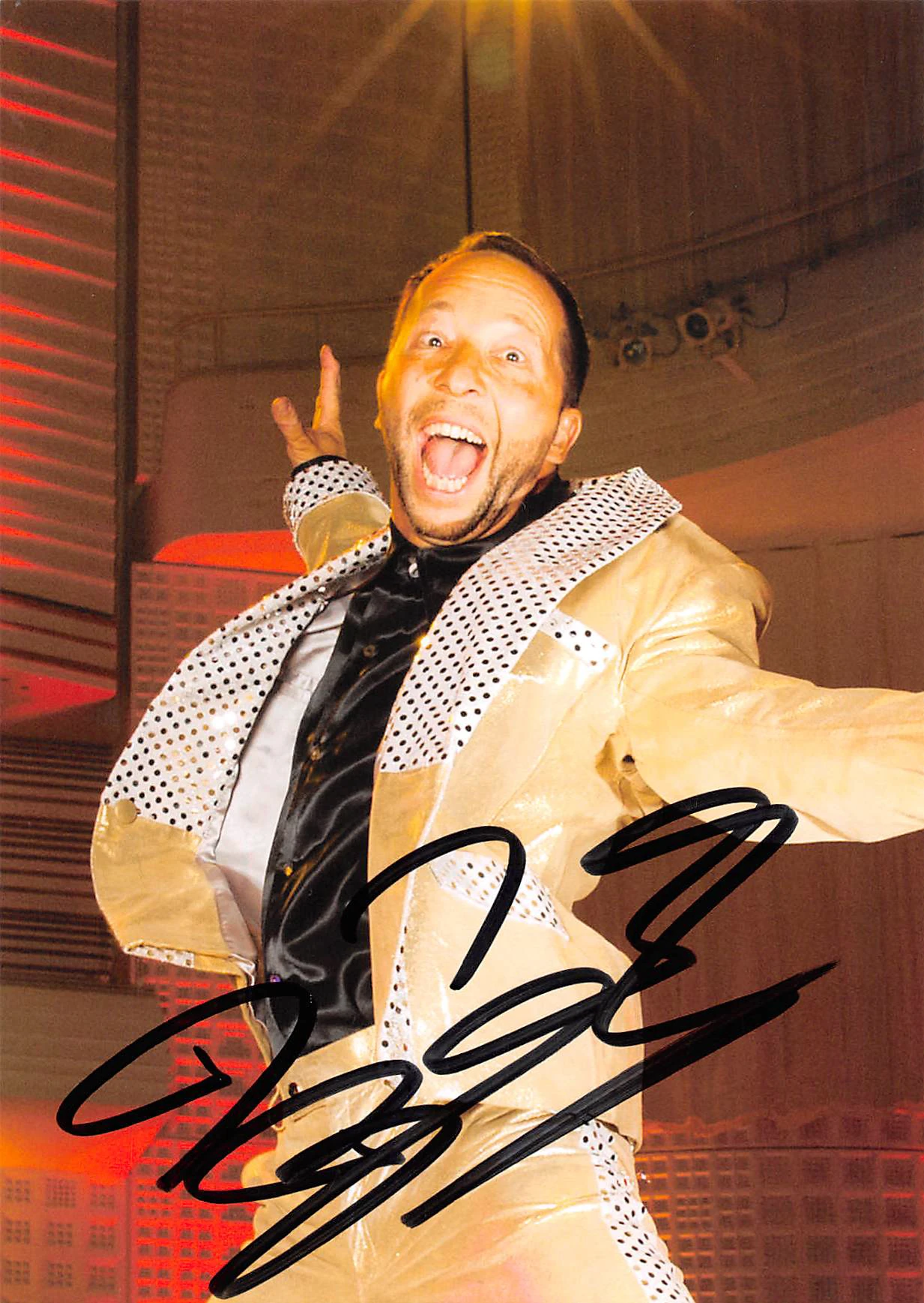 Autogrammkarte DJ BoBo – Mystorial Tour 2017